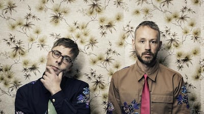 Felix Burton, left, and Simon Ratcliffe of Basement Jaxx. Phil Sharp