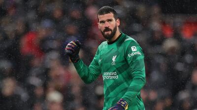 PREMIER LEAGUE TEAM OF THE SEASON SO FAR (4-2-2-2): The best goalkeeper in the Premier League is playing like the best goalkeeper in the Premier League. The Brazil No 1 has been typically reliable for Liverpool and has produced his share of fine saves when called upon. Getty