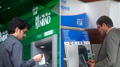NBAD and FGB are to create the Middle East’s biggest bank. Silvia Razgova / The National, Mona Al Marzooqi/ The National