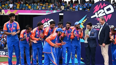 Rohit Sharma guided India to the T20 World Cup title in 2024. Getty Images