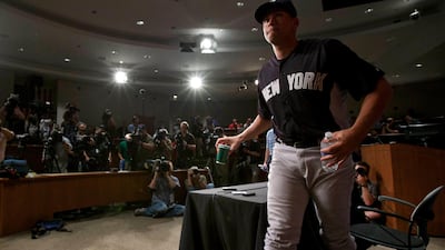 Rodriguez, considered one of the sport's greatest hitters, said he hoped for 'a happy ending' although it seems unlikely his name will be entered in the game's Hall of Fame anytime soon. John Gress / Reuters