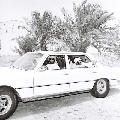 Sheikh Zayed visits Liwa and Delma Island in Abu Dhabi in 1979. Al Itihad