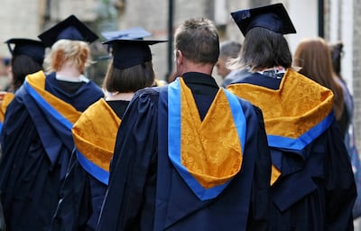 Universities in Britain face mounting financial difficulties. PA