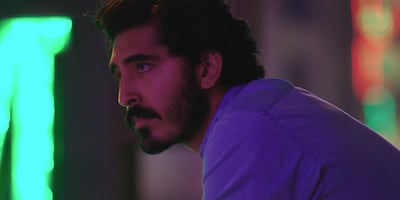 Dev Patel in a still from The Wedding Guest.