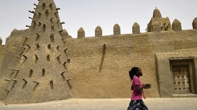 Six men toting guns and grenades drove up to the entrance of the UN mission's camp in Timbuktu, northwestern Mali, in the latest assault on the body in the country. Philippe Desmazes / AFP