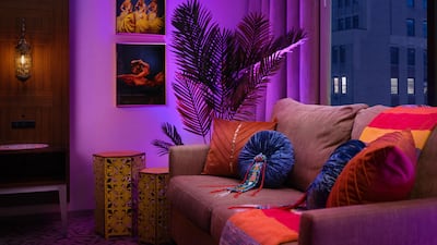 Guests checking in can also order wake-up calls from the Genie and enjoy Aladdin-themed mocktails