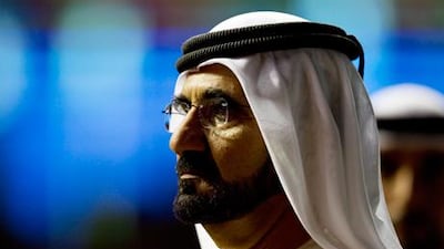 Sheikh Mohammed bin Rashid, Vice President of the UAE and Ruler of Dubai, has revealed huge development plans for the emirate. Christopher Pike / The National.