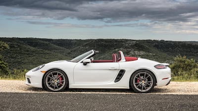 Porsche 718 Boxster.
