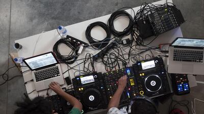 DJ’s Mohammed Abood and James Locksmith supply the beats.