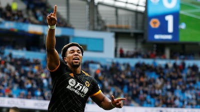 Traore celebrates scoring his second goal. Reuters