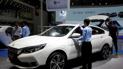 A Venucia T90 from Dongfeng Nissan at China (Guangzhou) International Automobile Exhibition. Bobby Yip/Reuters