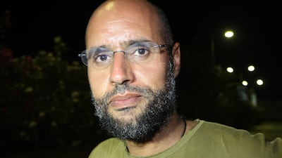 Saif Al Islam was killed after gunmen broke into his home in Zintan, his office said. AFP