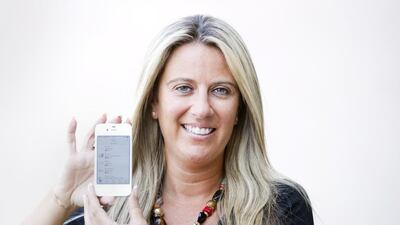 Donna Benton, The Entertainer’s founder and chief executive, says going digital gives their customers options to use their vouchers. Puebla / The National