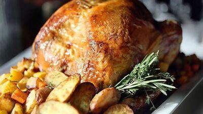 The price of hotel-prepared roasted turkey has risen by as much as 25 per cent. Rich-Joseph Facun / The National