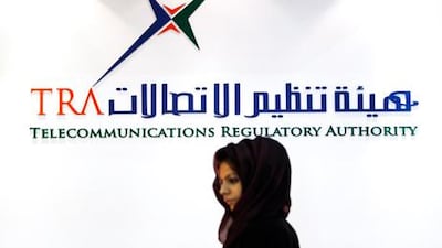 The Telecommunications Regulatory Authority (TRA) has said Etisalat and du need to do more to assist customers to re-register their SIM cards. Philip Cheung / The National