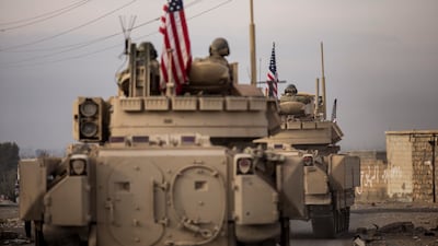 The US Army has kept a presence in Syria and stages joint operations with local security forces. AP