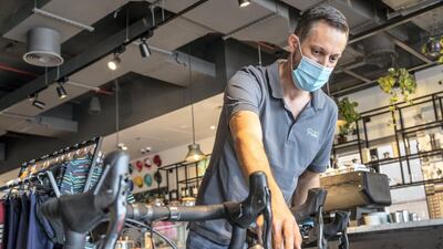 Pedal manager Edward Ross