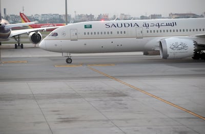 Saudia flights to and from Riyadh are currently operating through Al Qassim and Dammam airports. EPA