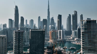 Dubai is moving ahead with Dh2.1 trillion in projects covering housing, aviation and transport. Getty Images
