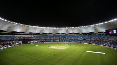 A view of Dubai International Cricket Stadium for the inaugural Masters Champions League match in January. Francois Nel / Getty Images