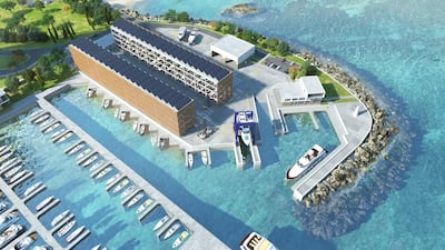 The upmarket accomodation would include access to a 600-berth marina. Courtesy Ayia Napa Marina