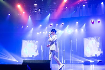 Wheesung made his Middle East debut with a concert in Abu Dhabi in 2018. Photo: Korean Cultural Centre