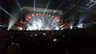 General view of the stage. Neville Hopwood / Getty Images