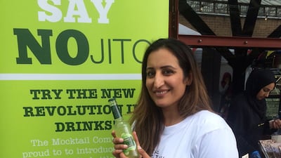 Shahin Bharwani, founder of The Mocktail Company, has sold more than 30,000 units of the mojito-inspired Nojito across the UK since last year. Courtesy Alicia Buller
