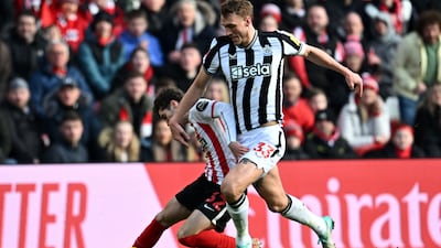 Given the runaround by Gordon and then shrugged off by Joelinton in build-up to opening goal. AFP