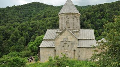 A significant donation by the Ruler of Sharjah has enabled a medieval monastery in Armenia to reopen. AFP Photo