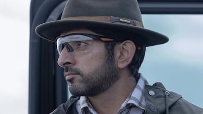 Sheikh Hamdan on the trip