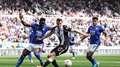 Chris Wood - 5: Headed Joelinton cross off target just before half-time but little other sniff of goal for big New Zealand striker, although might have benefitted from earlier crosses into box - from Saint-Maximin in particular. Getty