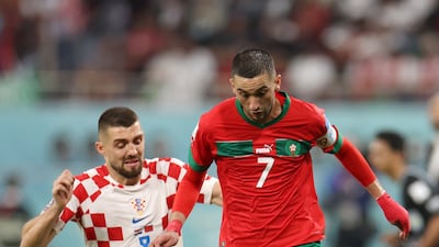 Hakim Ziyech – 7. The Chelsea star reminded everyone of his qualities with some slick passing along the right with Hakimi, as well as some brilliant switches across the park. His free-kick delivery led to his side’s goal. Getty