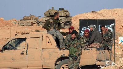 While the battle is continuing, Syria will only be free when Assad and ISIL are both removed. George Ourfalian / AFP Photo