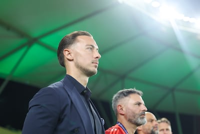 Al Ahli coach Matthias Jaissle. Getty Images