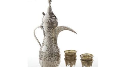 A traditional Arabian coffee set. iStockphoto.com