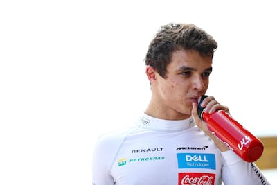 McLaren driver Lando Norris learnt an important lesson on Sunday: don’t presume anything in the sport. Mark Thompson / Getty Images