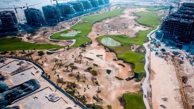 Progress at Akoya by Damac with its Trump International golf course in Dubai. Courtesy Damac