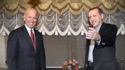 As he gets ready for the US presidency, Joe Biden will be dealing with a different Recep Tayyip Erdogan. AFP