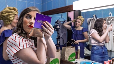 There are two tech rehearsals and two or three full dress rehearsals, during which the director makes sure the costumes and make-up are perfect. Victor Besa / The National