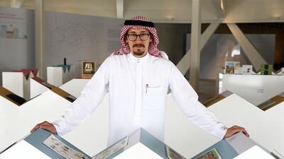 Joshua Dunning, Executive of Internationals Projects at UAE Board on Books for Young People. Pawan Singh / The National