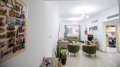 The entrance to the home