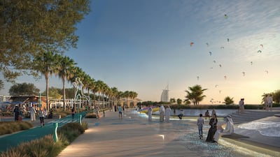 It is hoped the project will create new habitats for fish and coral. Photo: Dubai Media Office