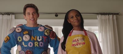 James Marsden and Tika Sumpter play a married couple who act as surrogate parents for Sonic the Hedgehog. Photo: Paramount Pictures
