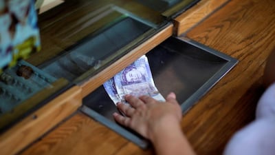 At exchange houses yesterday, cashiers said there had been many requests for UK transfers since the Brexit result. Jon Nazca / Reuters