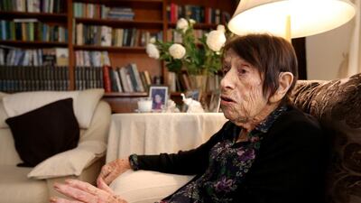 The founder of the Daly Library, Jocelyn Henderson, still lives in Abu Dhabi in a villa in the Royal Stables. Fatima Al Marzooqi / The National