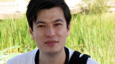 Australian student Alek Sigley is seen in an undated photo supplied by his family. AAP Image via Reuters