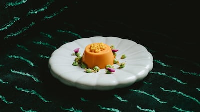 The aseeda panna cotta. Photo: People