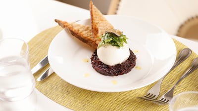 Truffle burrata.