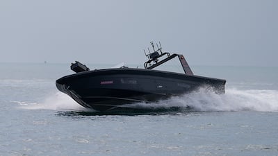 The 14-metre P38 Aggressor can patrol for 24 hours non-stop using its sensors to detect potential threats. Photo: BAE Systems